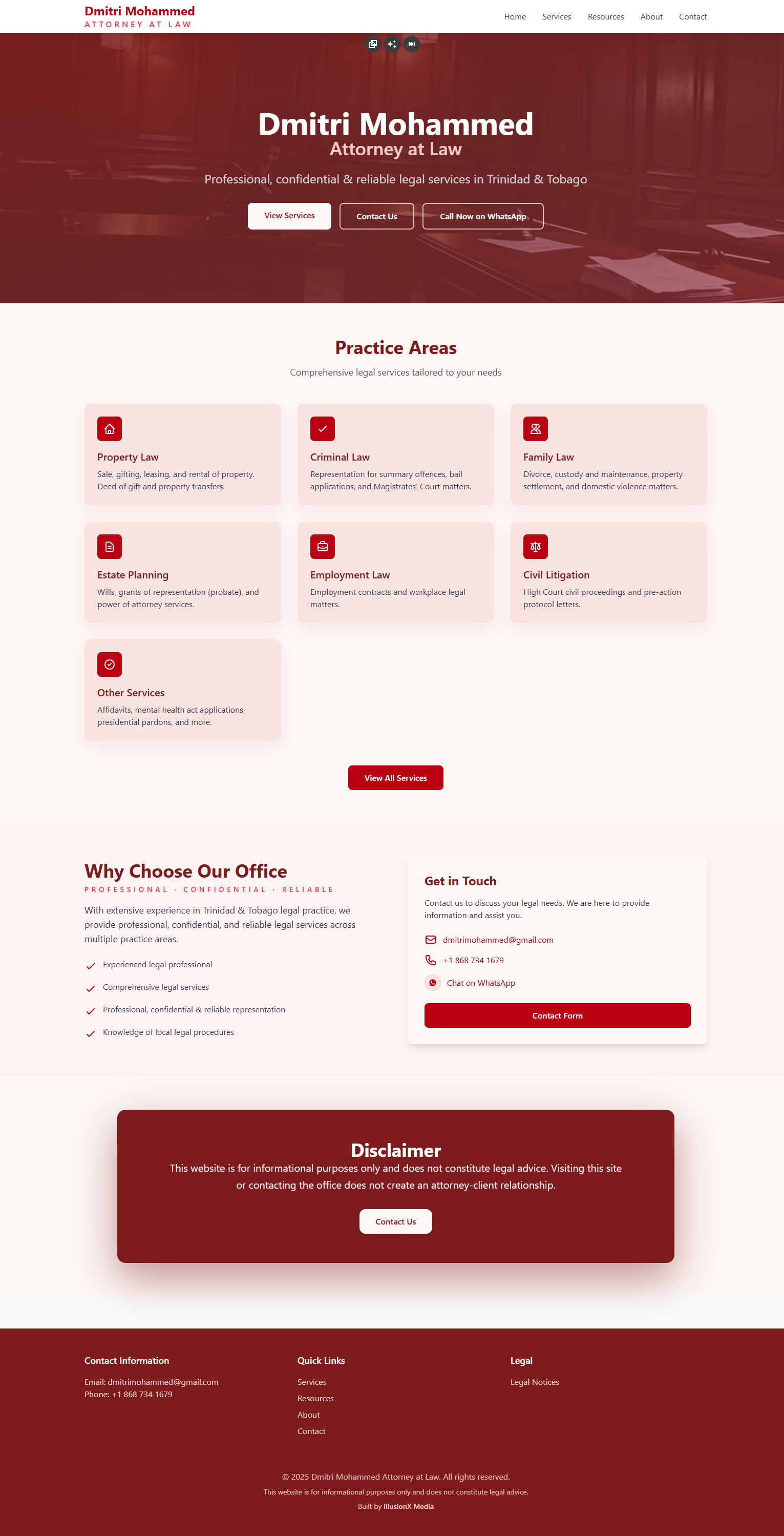 Starter Site for Service Brand