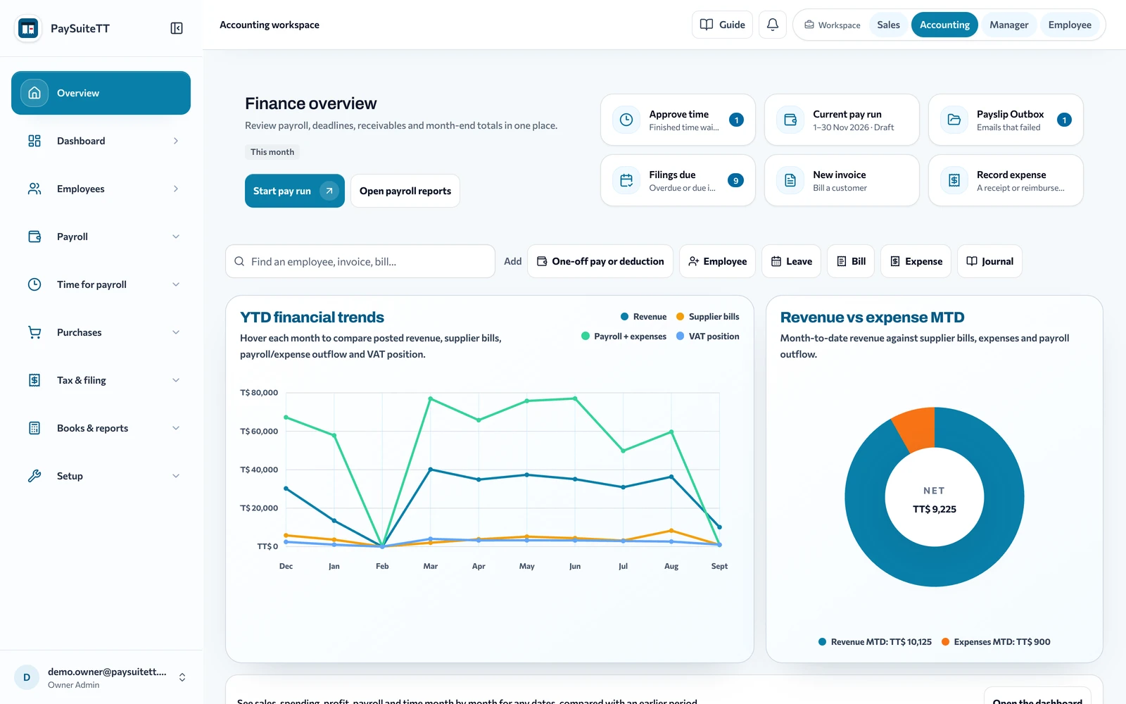 PaySuiteTT project preview